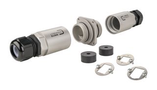 METZ CONNECT 14040000-E 保护外壳,室外使用/暴露安装,4.5 至 15 mm直径电缆护套,MCO,IP69K
