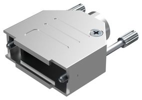POSITRONIC D15000DTE40/AA 连接器后壳, D Sub, D Series, DA, 180°, 锌合金主体