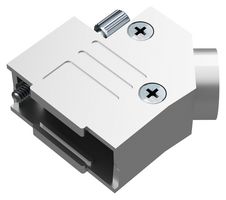POSITRONIC D9000DSE50/AA 连接器后壳, D Sub, D Series, DE, 45°, 锌合金主体