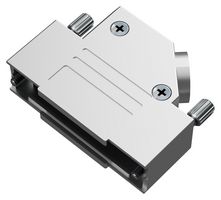 POSITRONIC D25000DSE50/AA 连接器后壳, D Sub, D Series, DB, 45°, 锌合金主体