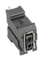 HARTING 02529021501 PCB插座, 板至板, 2.45 mm, 2 排, 2 触点, 通孔直型, har-modular Series