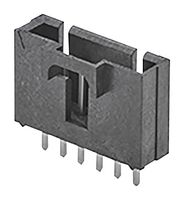 MOLEX / PARTNER STOCK 171971-0105 引脚针座, 线至板, 2.54 mm, 1 排, 5 触点, 通孔直型, SL 171971 Series