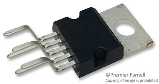 ONSEMI MC33166TVG DC-DC开关 反相稳压器, 可调, 7.5V至40V输入, -5至-40V/3A输出, 79 kHz, TO-220-5