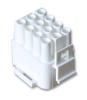 AMP - TE CONNECTIVITY 350735-4 Connector Housing, Universal MATE-N-LOK, Plug, 12 Ways, 6.35 mm
