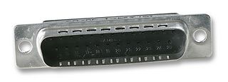 AMP - TE CONNECTIVITY 167294-1 D Sub Connector Housing, 25 Ways, D Sub, DC, AMPLIMITE HDP-20, Plug, Steel Body
