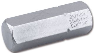 BRITOOL 1USB250 HEXAGON BIT, 1/4AF
