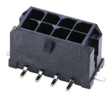 MOLEX 218989-0200 引脚针座, 线至板, 3 mm, 1 排, 2 触点, 表面安装直角, Micro-Fit+ 218989 Series