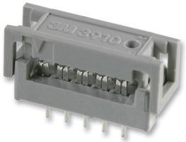 3M 7820-0000PR IDC连接器, 转换, 板载连接器, 2.54 mm, 2排, 20 触点, 电缆安装, 通孔安装