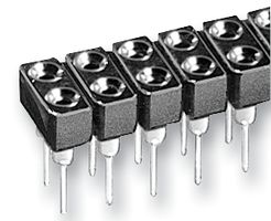 FISCHER ELEKTRONIK MK 201 100 Z Pin Header, Wire-to-Board, 2.54 mm, 2 Rows, 100 Contacts, Through Hole, MK