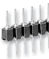 FISCHER ELEKTRONIK MK 05 50 G 引脚针座, 垂直, 线至板, 2.54 mm, 1 排, 50 触点, 通孔直型, MK