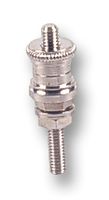 DELTRON COMPONENTS 351-0000-01 Binding Post, 351 Series, 30 A, Nickel Plated Contacts, Panel Mount, Natural