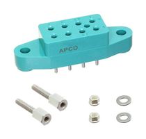 AMPHENOL PCD RSN116130 继电器插座, 通孔安装, 焊接, 8 引脚, 10 A, RSN Series