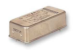 SCHAFFNER - TE CONNECTIVITY FN410-1-02 Power Line Filter, General Purpose, 250 VAC, 1 A, Single Phase, 2 Stage, Through Hole