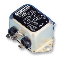 TE CONNECTIVITY - SCHAFFNER FN2020-6-06 Power Line Filter, General Purpose, 250 VAC, 6 A, Single Phase, 1 Stage, Chassis Mount