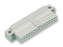 3M 5134-B7A2PL PCB Receptacle, Board-to-Board, 2.54 mm, 2 Rows, 34 Contacts, Through Hole Mount Right Angle