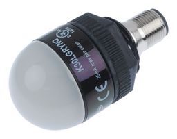 BANNER ENGINEERING K30LGRYNQ LED 指示灯,稳定,绿/红/黄,30 VDC,IP67/IP69K,27 mm H,30 mm 透镜,EZ-LIGHT 系列