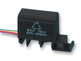 LCR COMPONENTS FP006 RC Network, 0.1 µF, ± 20%, 470 ohm, ± 5%, 4 W, 500 V