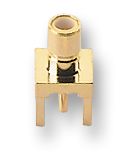 MULTICOMP PRO MP-24-14-2-TGG RF / Coaxial Connector, SMB Coaxial, Straight Jack, Solder, 50 ohm, Brass