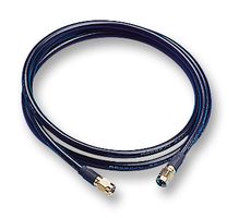 TE CONNECTIVITY - GREENPAR 1337808-1 射频/同轴电缆组件, 9.84 ", 250 mm, RG316, SMA直型插头, SMA插头, 50ohm, 50 ohm
