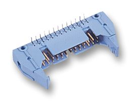 AMP - TE CONNECTIVITY 2-5499141-6 引脚针座, 直角, 线至板, 2.54 mm, 2 排, 26 触点, 通孔直角, AMP-LATCH