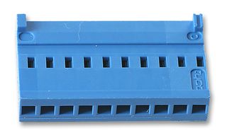 AMP - TE CONNECTIVITY 1-281838-0 连接器外壳, AMPMODU HE13 / HE14系列, 插座, 10 路, 2.54 mm, AMPMODU HE 13/HE 14系列触芯