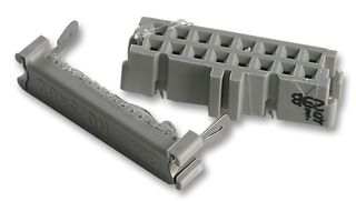 3M 3452-6600 IDC连接器, IDC插座, 母, 2.54 mm, 2排, 16 触点, 电缆安装
