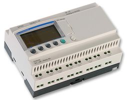 SCHNEIDER ELECTRIC SR2B201BD 智能继电器, 紧凑, Zelio逻辑, 12离散输入, 8继电器输出, 24 Vdc