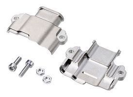 HARWIN KA1-9700200 连接器后盖, 2Pos,电缆安装, 后壳, Harwin Kona 系列 KA1-2010298F1 2 路外壳, 180°, 铝合金主体, Kona KA1 Series