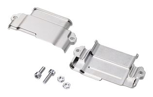 HARWIN KA1-9700400 连接器后盖, 4Pos,电缆安装, 后壳, Harwin Kona 系列 KA1-2010498F1 4 路外壳, 180°, 铝合金主体, Kona KA1 Series
