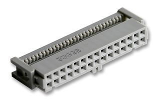 3M 89130-0101HA IDC连接器, 凸起&卡扣, IDC插座, 母, 2.54 mm, 2排, 30 触点, 电缆安装