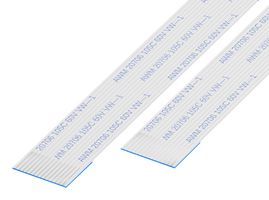 GCT 05-20-A-0050-A-4-06-4-T FFC/FPC线缆, 20 芯, 0.5 mm, 同相触芯, 1.97 ", 50 mm, 白色