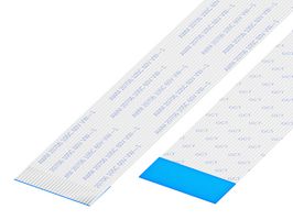 GCT 05-50-A-0050-A-4-06-4-T FFC/FPC线缆, 50 芯, 0.5 mm, 同相触芯, 1.97 ", 50 mm, 白色