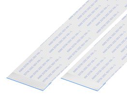 GCT 05-08-D-0030-A-4-06-4-T FFC / FPC Cable, 8 Core, 0.5 mm, Opposite Sided Contacts, 1.18 ", 30 mm, White