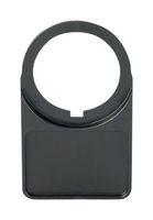 WAGO 210-853 Accessory, Black, Wago 210 Series Marking Terminal Blocks, Universal Push-Button Border, 210 Series