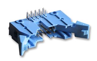 AMP - TE CONNECTIVITY 2-5499141-1 引脚针座, 直角, 线至板, 2.54 mm, 2 排, 10 触点, 通孔直角, AMP-LATCH