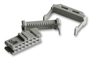 3M 3385-6614. IDC连接器, IDC插座, 母, 2.54 mm, 2排, 14 触点, 电缆安装