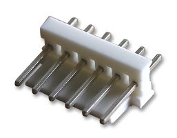 AMP - TE CONNECTIVITY 640454-6 引脚针座, 垂直, 线至板, 2.54 mm, 1 排, 6 触点, 通孔直型, MTA-100