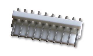 AMP - TE CONNECTIVITY 1-640454-0 引脚针座, 垂直, 线至板, 2.54 mm, 1 排, 10 触点, 通孔直型, MTA-100