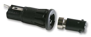 BULGIN LIMITED FX0367/1 保险丝座, 面板安装, 摁入式, 250V, 10A, 5 X 20MM, 焊接标签, 螺丝刀, PC2