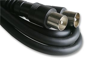 PRO SIGNAL APFLY2 音频/视频电缆组件, TV, 同轴插头, TV, 同轴插头, 6.6 ft, 2 m, 黑色