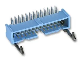AMP - TE CONNECTIVITY 3-1761607-1 Pin Header, Right Angle, Wire-to-Board, 2.54 mm, 2 Rows, 34 Contacts, Through Hole Right Angle