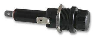 BULGIN LIMITED FX0416 保险丝座, 面板安装, 250V, 13A, 6.3 X 25MM, 4.8系列标签, 螺帽, 手释放, PC2