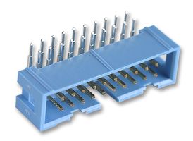 AMP - TE CONNECTIVITY 2-1761605-7 Pin Header, Right Angle, Wire-to-Board, 2.54 mm, 2 Rows, 20 Contacts, Through Hole Right Angle