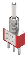 WURTH ELEKTRONIK 472123010111 拨动开关, 开-关-开, SPDT, 不发光, WS-TOTV Series, 面板，通孔, 1 A
