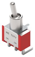 WURTH ELEKTRONIK 472121020421 拨动开关, 开-开, SPDT, 不发光, WS-TOTV Series, 通孔安装, 1 A