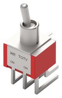 WURTH ELEKTRONIK 472131020421 拨动开关, 开-开, DPDT, 不发光, WS-TOTV Series, 通孔安装, 1 A