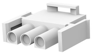 AMP - TE CONNECTIVITY 350766-1. Connector Housing, Universal MATE-N-LOK Series, Plug, 3 Ways, 6.35 mm