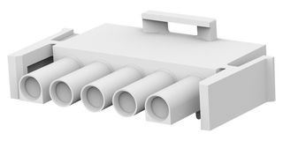 AMP - TE CONNECTIVITY 350809-1. Connector Housing, Universal MATE-N-LOK, Plug, 5 Ways, 6.35 mm, Universal MATE-N-LOK Connectors