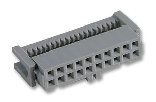 3M 89120-0101HA IDC连接器, 凸起&卡扣, IDC插座, 母, 2.54 mm, 2排, 20 触点, 电缆安装