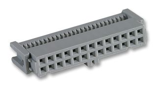 3M 89126-0101HA IDC Connector, Bump & Clip, IDC Receptacle, Female, 2.54 mm, 2 Row, 26 Contacts, Cable Mount